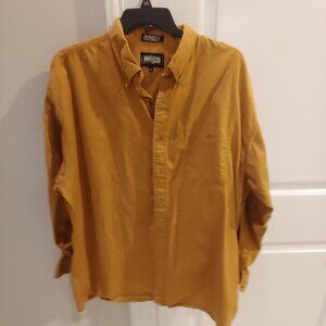 Resistol Rodeo Gear Shirt Mens Brown Hill Country Western button down Size XXL